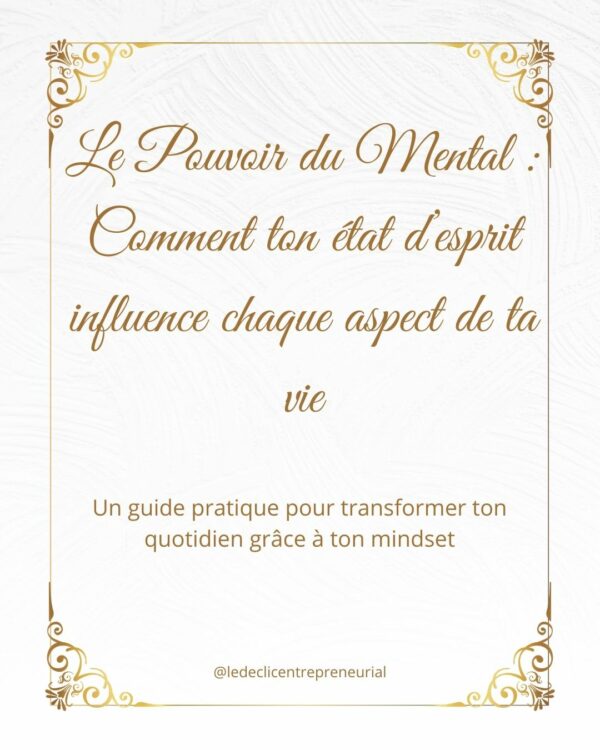 Le pouvoir du mental